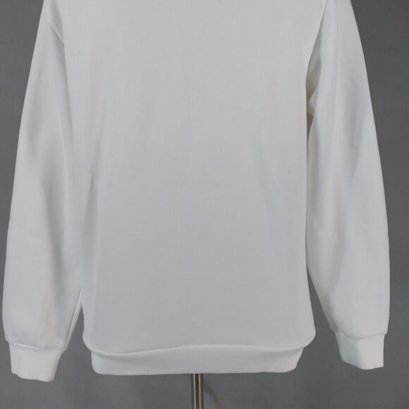 Puma hoodie sweatshirt sweater Men's small White logo spell out fleece NEW - Picture 8 of 11